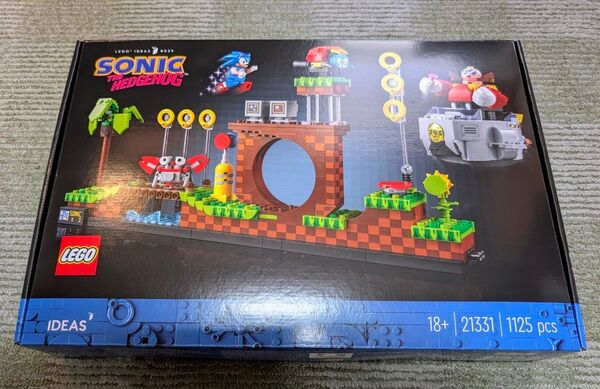 【新品・未開封品】レゴ アイデア ソニック・ザ・ヘッジホッグ グリーンヒルゾーン 21331