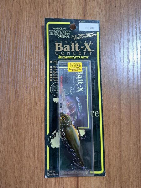 メガバス ベイトエックス ベイトx クランクベイト 未使用品 バス釣り ブラックバス 伊東 金森