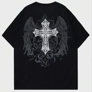 大人気!入手困難!やりら着用!十字架Tシャツ!クロムハーツ ファットランク