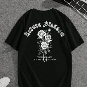 大人気!即日完売!やりら着用!バラT ローズTシャツ!アダムスジャグラー y2k クロムハーツ