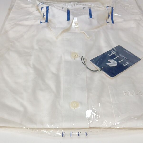 ワイシャツ 38 長袖 新品 ELLE