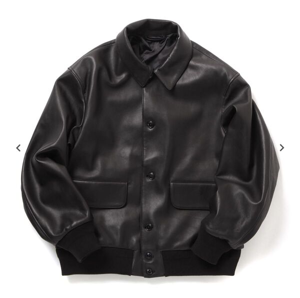 blurhms Lamb Leather Jacket 3 BLACK