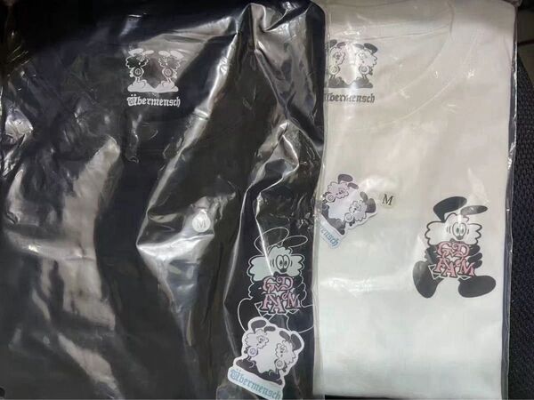 VERDY x G-DRAGON Ubermensch Tシャツ ジードラゴン ジヨン 大阪限定 黒 白 ロゴあり ステッカー付き