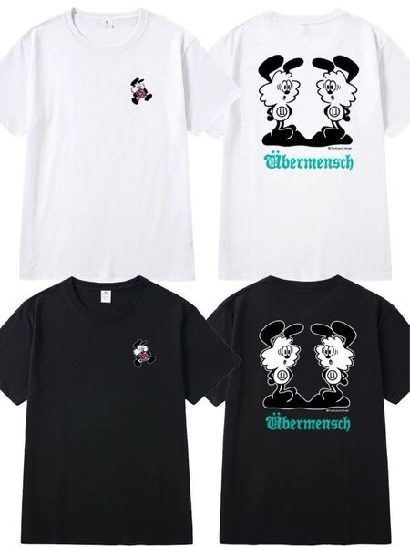 VERDY x G-DRAGON Ubermensch Tシャツ ジードラゴン ジヨン 大阪限定 黒 白 首元ロゴなし