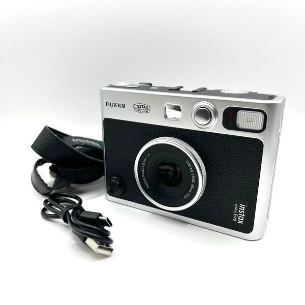 instax mini evo チェキカメラ TYPE-C 最新モデル フィルムカメラ 富士フイルム