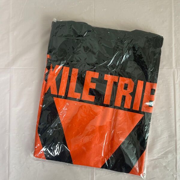 EXILE TRIBE Tシャツ 黒/オレンジ 未使用 Mサイズ