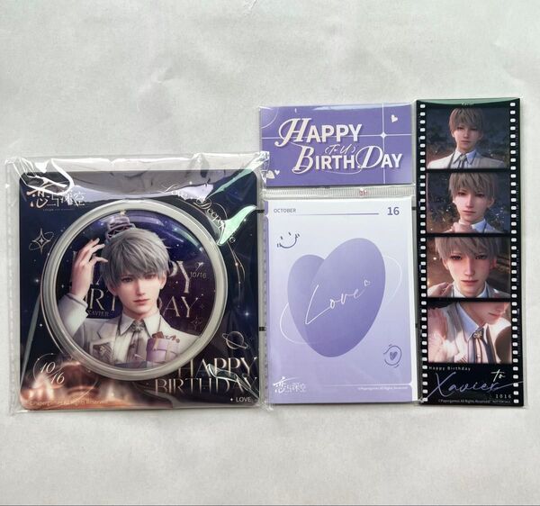 新品未開封 恋と深空 セイヤ 誕生日 缶バッジ チェキ 特典 翌日発送
