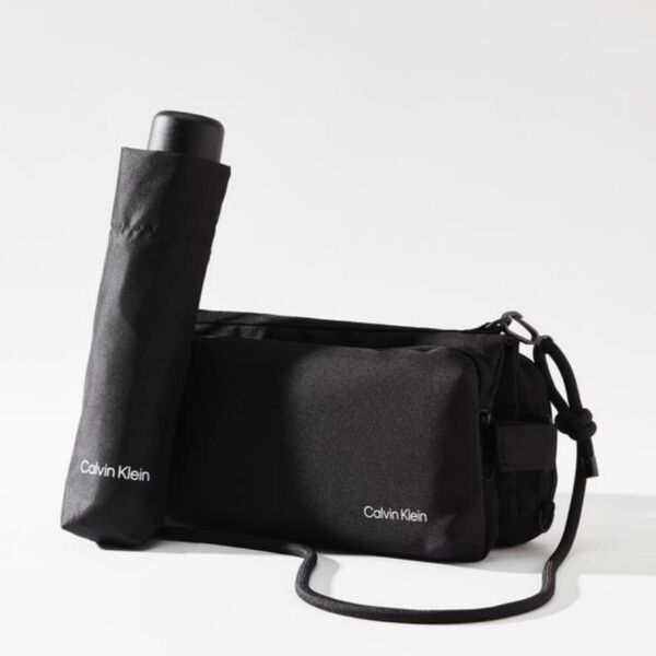 Calvin Klein 折りたたみ傘&サコッシュセット ノベルティ