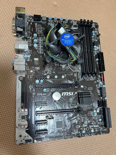 msi Z170-S01 マザーボード 動作品