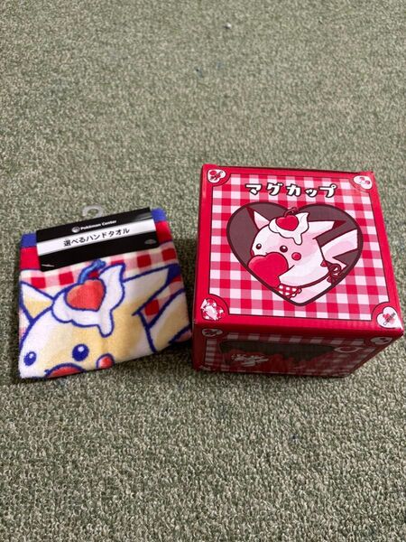 【新品】ポケモンセンター2024バレンタイン限定マグカップ・ハンドタオルセット