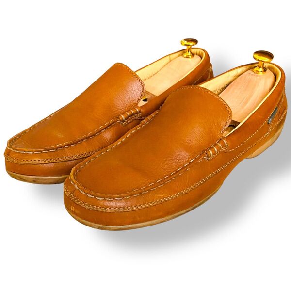 clarks クラークス26.0cm ゴアテックス ドライビングシューズ UK8 スリッポン 革靴