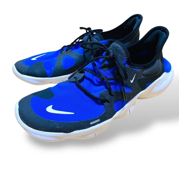 ナイキランニングシューズ(NIKE FREE RN 5.0)AQ1289-402 青 スニーカー