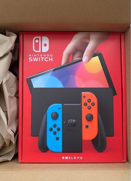 新品未開封 Nintendo Switch 有機ELモデル ネオンブルー ネオンレッド