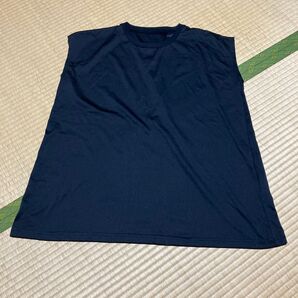 GUブラック袖なし XLサイズ