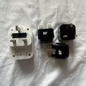 海外旅行用変換プラグと変換アダプタセット 4つまとめ売り