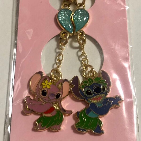 リロ アンド スティッチ リロ&エンジェル ペアストラップ★東京ディズニーリゾート TDR★未開封