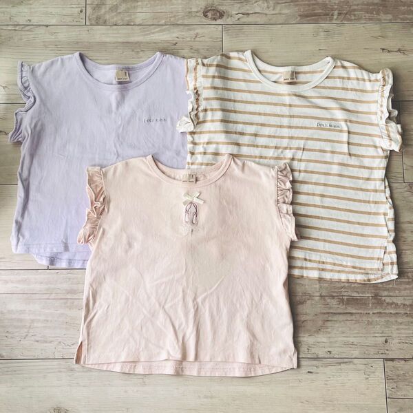 petit main プティプラ Tシャツ 3枚セット まとめ売り 110