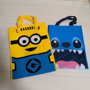 USJ ミニオン ショッピングバッグ+おまけのスティッチバック