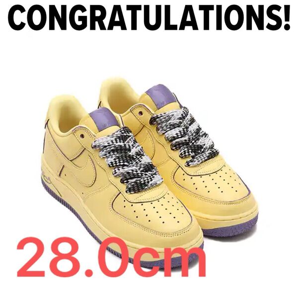 Kobe Bryant × Nike Air Force 1 Low Protro "Mamba Mentality" 28cm