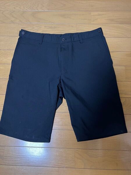 タイトリスト 黒 ポリエステル ショートパンツ