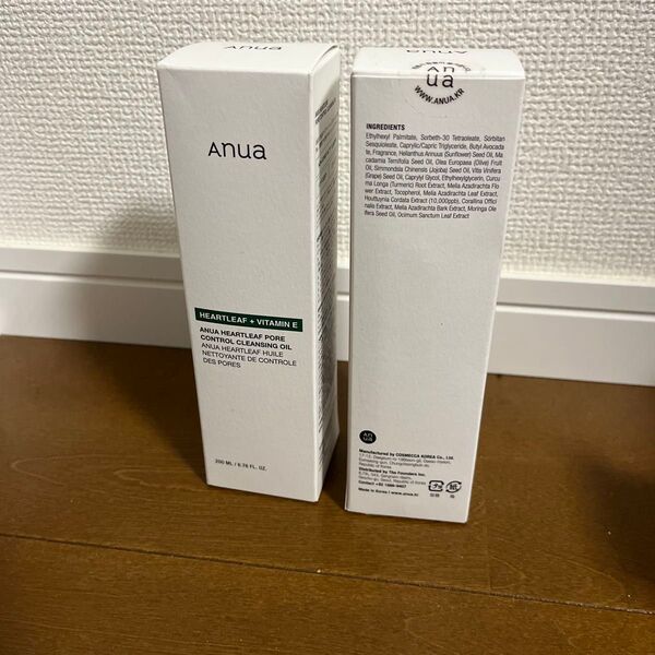 Anua ハートリーフポアクレンジングオイル 200ml 2個