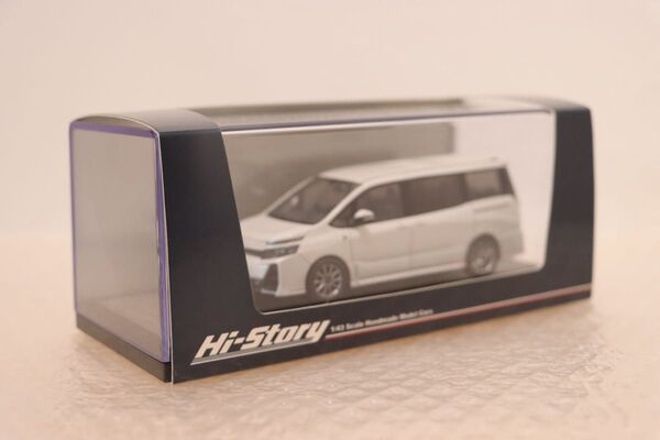 トヨタ ヴォクシー VOXY ZS GR SPORT ホワイト ミニカー 廃盤品 Hi-Story Toyota ハイストーリー