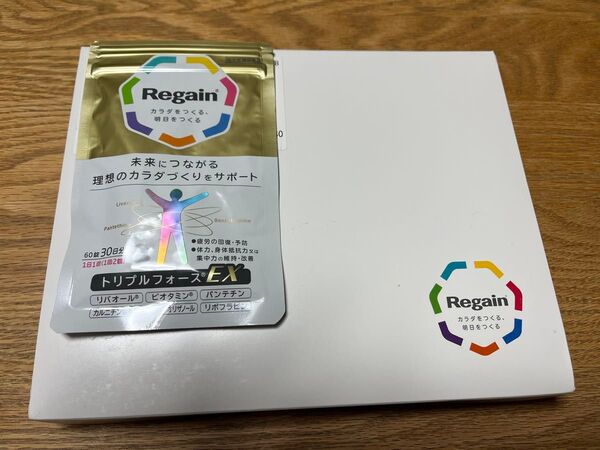 【正規品】リゲイン トリプルフォースEX サプリメント 疲労回復 糖化ケア 60錠 第一三共ヘルスケア