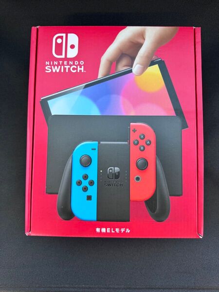 Nintendo Switch 有機ELモデル ネオンブルーネオンレッド未使用品 店鋪印無し
