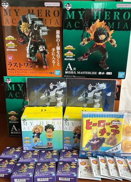 僕のヒーローアカデミア 一番くじ フィギュア A賞 B賞 D賞 E賞 まとめ売り 連なる星霜