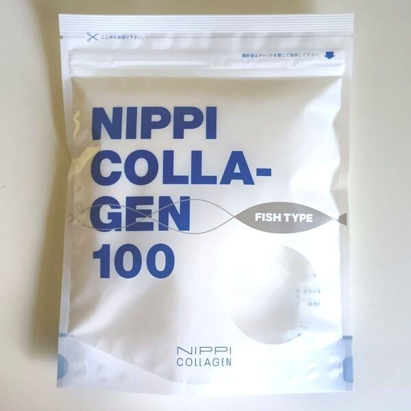 【新品・未開封】NIPPI ニッピコラーゲン100 フィッシュタイプ 100g