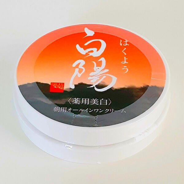 【新品・未開封】新大和漢方 白陽 朝用オールインワンクリーム 40g