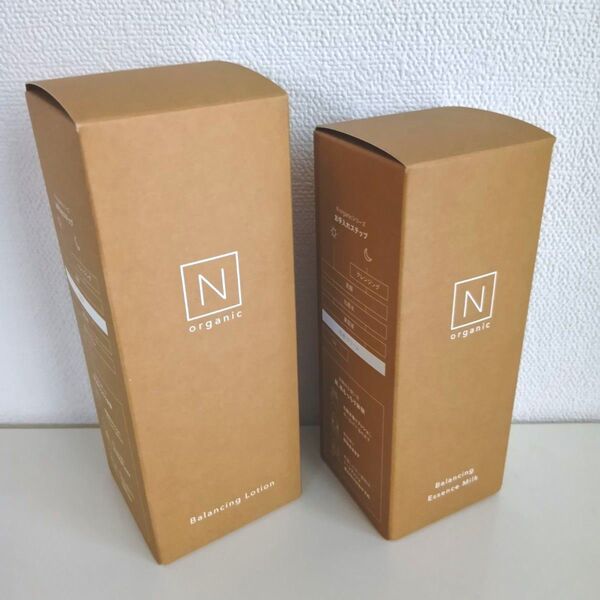 【新品・未開封】N organic Nオーガニック ベーシック バランシングローション 100ml、エッセンスミルク 60ml