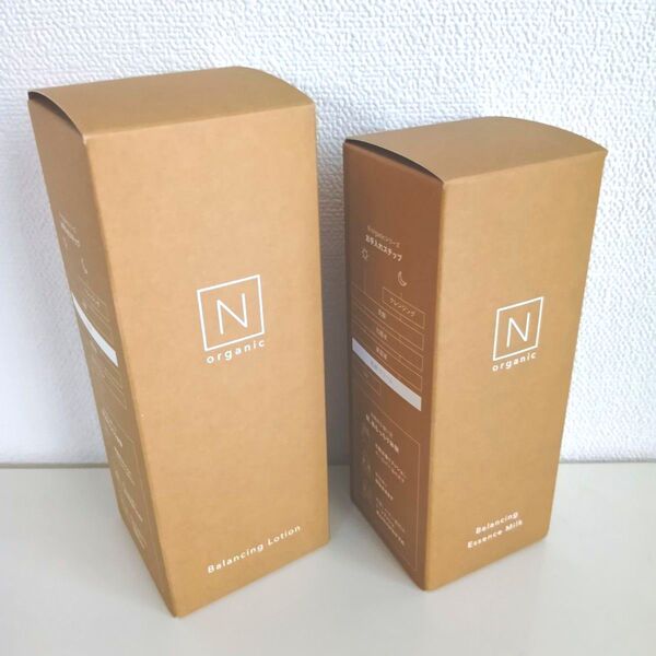 【新品・未開封】N organic Nオーガニック ベーシック バランシングローション 100ml、エッセンスミルク 60ml