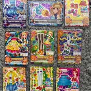 アイカツ カード サマーナイトミラクルドレス アクセ サマーデイミラクルドレス 9枚セット