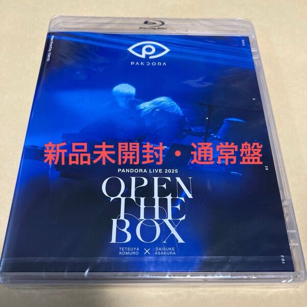 PANDORA LIVE 2025 OPEN THE BOX Blu-ray 小室哲哉×浅倉大介(通常盤)新品 ブルーレイ
