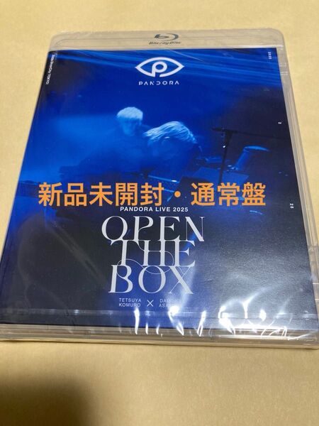 PANDORA LIVE 2025 OPEN THE BOX 小室哲哉×浅倉大介ブルーレイ(新品)Blu-ray