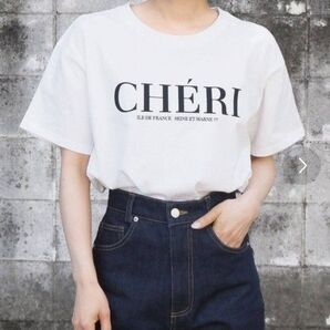 ティップトップ プリント ホワイトTシャツ 半袖 ロゴT