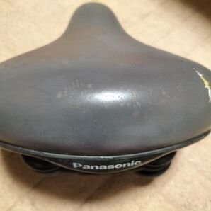 Panasonic ソフトクッションサドル ブラウン