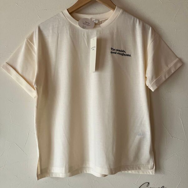 刺繍tシャツ tシャツ ロゴ刺繍 サマンサモスモスブルー SM2