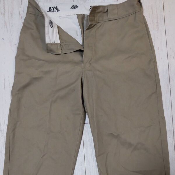 Dickies 874 ワークパンツ カーキ