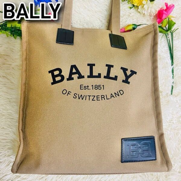 A4サイズ●BALLY●バリー●トートバッグ●クリスタリア●肩がけ●手提げ●ショルダーバッグ●ロゴ●メンズ●レディース●ミリタリー