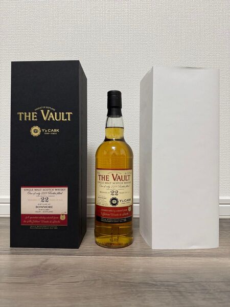 ボウモア 22年 Y'Sカスク シングルモルト ウィスキー 箱付53.3% THE VAULT BOWMORE 22YEARS