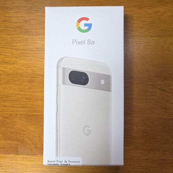 【新品・未使用】Google Pixel 8a 白 Porcelain UQ
