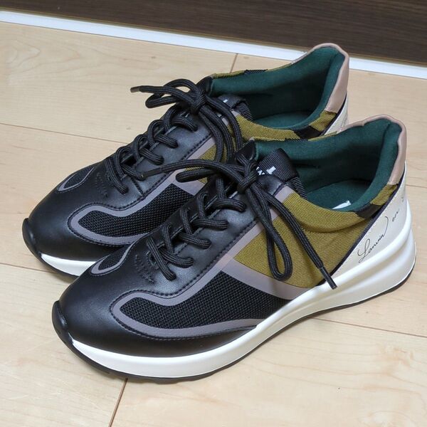 LANVIN en Bleu ランバンオンブルー スニーカー レディース 22.5センチ 新品未使用
