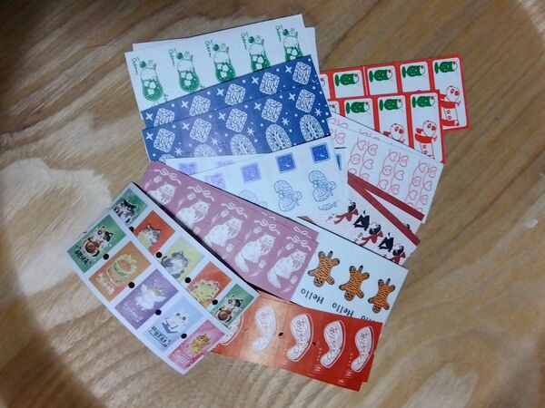ラベラーシール100枚 ラベルシール 封緘 ラッピング ギフトシール 手帳デコ コラージュ素材 おすそ分け おすそわけ A56