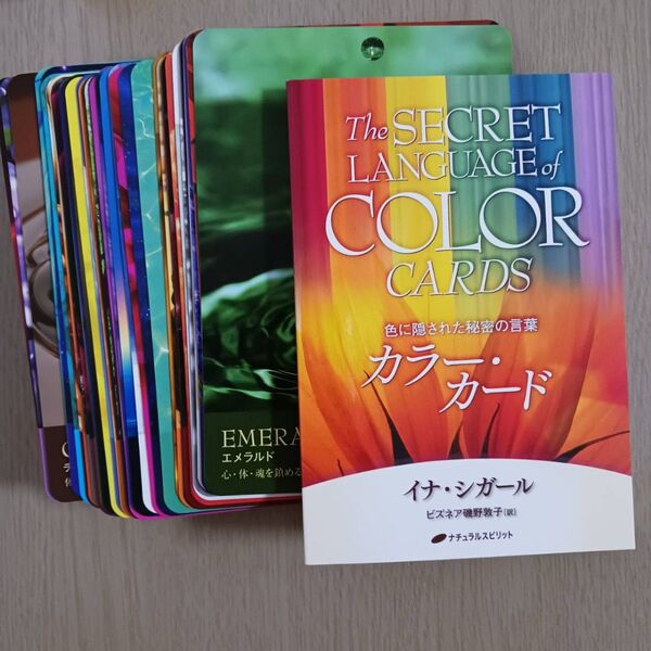 美品 カラー・カード - 色に隠された秘密の言葉 イナ・シガール