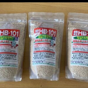終始無言お取り引き不可 フローラ HB-101 顆粒 300gm 3袋 植物活力剤 園芸肥料