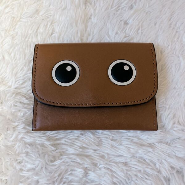 【希少】COACH コーチ カードケース アイズ グラビタン ブラウン カードケース レザー