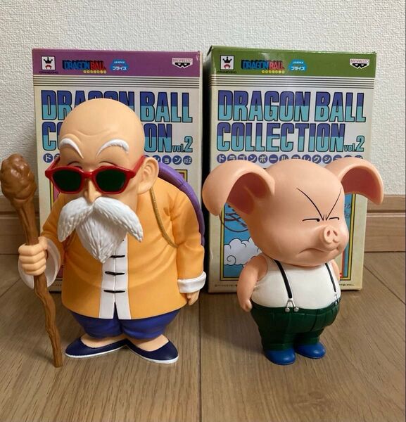 ドラゴンボール コレクション DRAGONBALL COLLECTION vol.2 亀仙人 & ウーロン 開封品・台座有