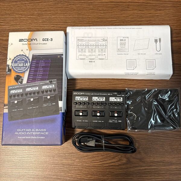 ZOOM ズーム ギター/ベース用USBオーディオインターフェース ポケットサイズ 超コンパクト GCE-3